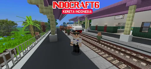 INDOCRAFT 6 : Kereta Indonesia | Permainan | XWorld