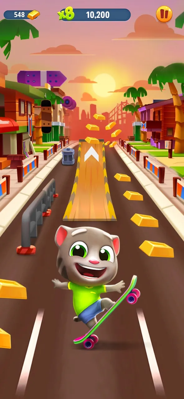 Talking Tom Gold Run | Permainan | XWorld