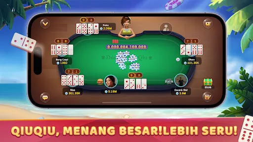 Klasik Domino Gaple: QiuQiu 99 | Permainan | XWorld