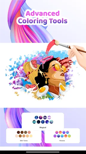 Pop Color: Painting & Coloring | Jogos | XWorld