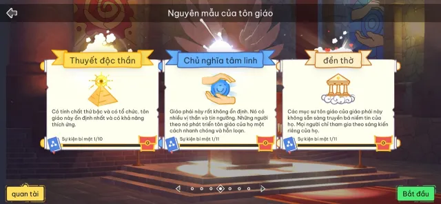 Religion inc. Trình mô | Games | XWorld