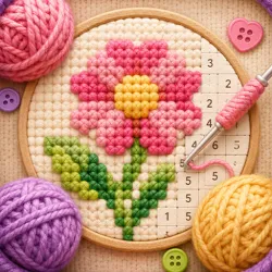 XWorld | WoolStitch: color by number