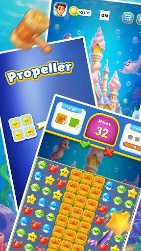 Mystic Ocean: Match 3 Puzzle | Permainan | XWorld Mystic Ocean: Match 3 Puzzle | Permainan | XWorld