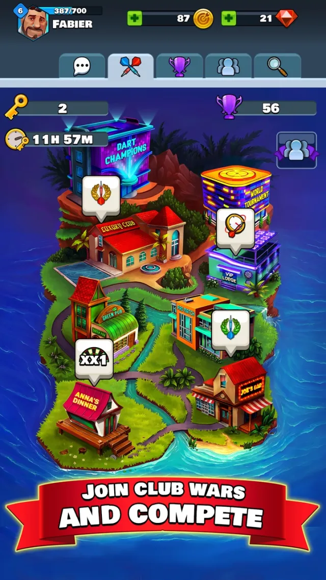 Darts Club | Games | XWorld