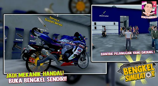 Bengkel Simulator Indonesia | Games | XWorld