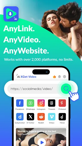 AnyLink XGet Video Downloader | 游戏 | XWorld