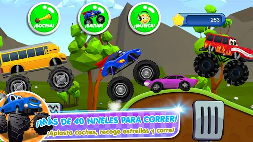 Monster Trucks Game for Kids 2 | juego | XWorld