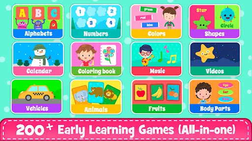 Kids Preschool Learning Games | Games | XWorld