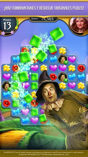 The Wizard of Oz Magic Match 3 | juego | XWorld