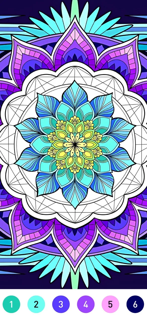 Mandala Coloring Book Game | Games | XWorld