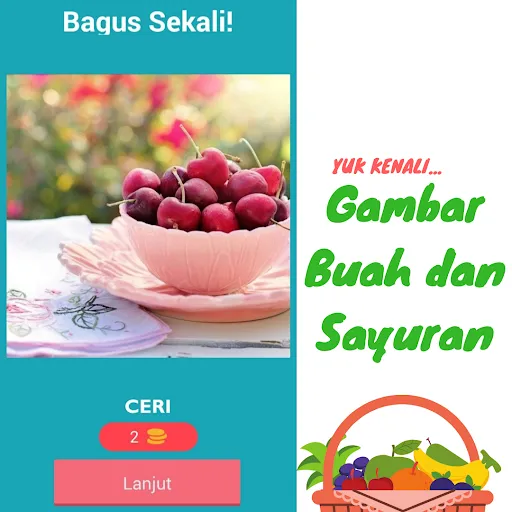 Tebak Buah dan Sayur | Permainan | XWorld