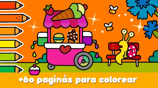 Jardín Libro de colorear niños | juego | XWorld