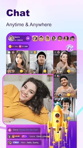 BuzzCast - Live Video Chat App | Games | XWorld