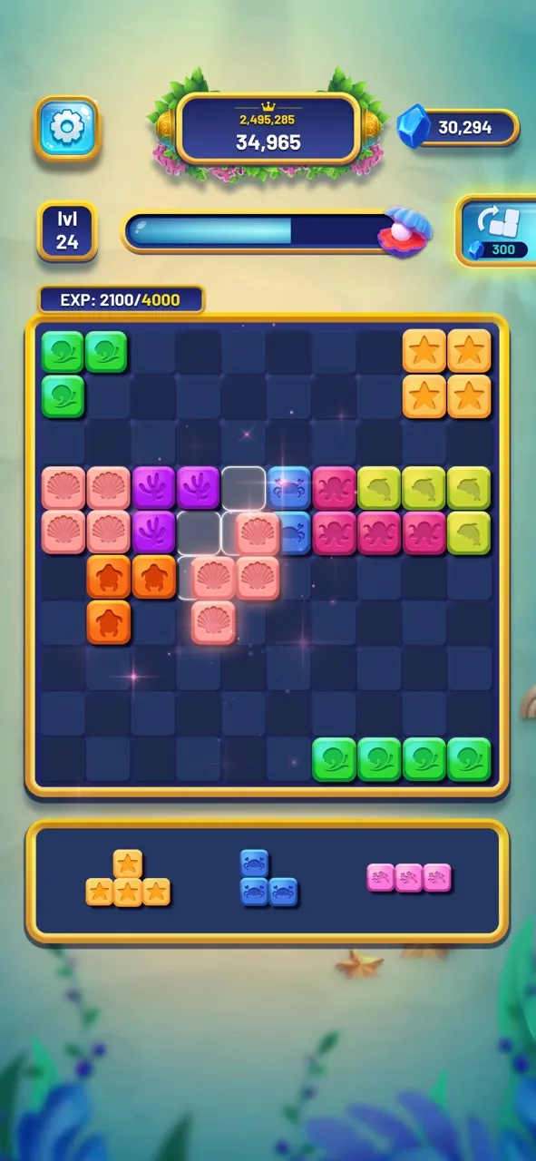 Sea Block 1010 | 游戏 | XWorld