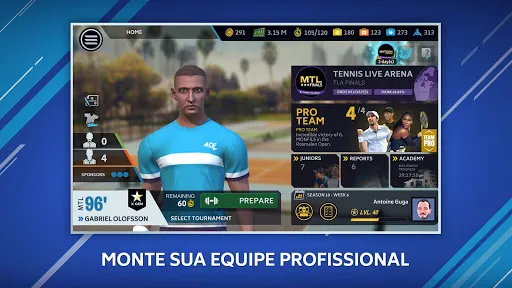 Tennis Manager Mobile | Jogos | XWorld