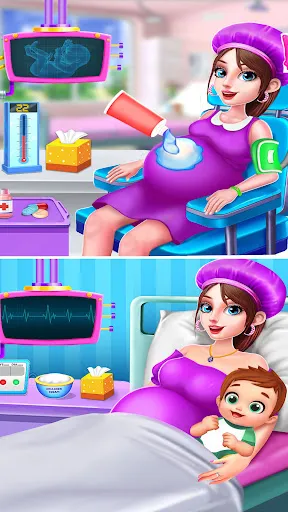 Pregnant Mommy Care Baby Games | Games | XWorld