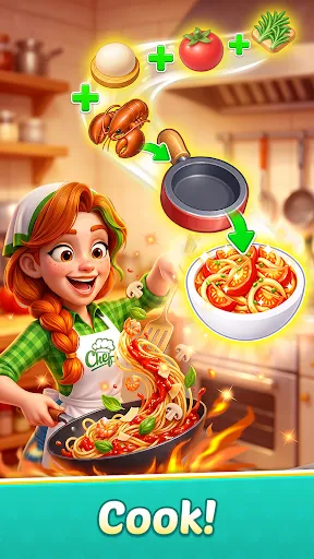 Merge Kitchen - Cook & Story | Games | XWorld Merge Kitchen - Cook & Story | Games | XWorld