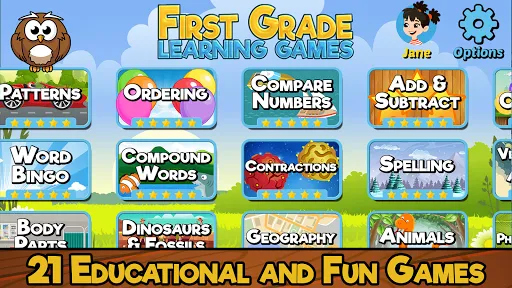 First Grade Learning Games | juego | XWorld