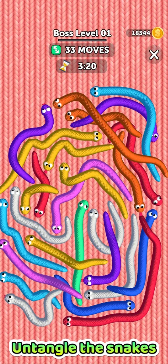 Tangled Snakes | Permainan | XWorld