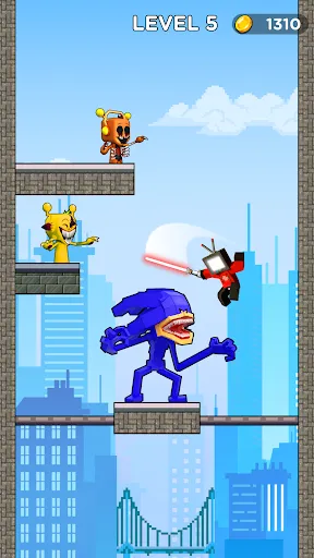 Hero Teleport: Toilet Fight | Games | XWorld