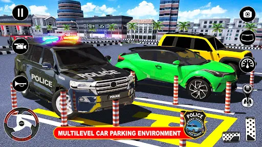 Police Prado Parking Car Games | Games | XWorld
