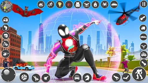 Spider Robot Hero Car Games | 游戏 | XWorld