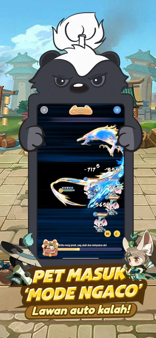 Pet Samkok - Perang 3Q | Permainan | XWorld
