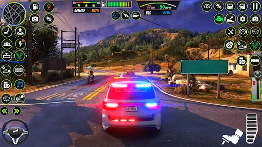 Police Car Driving Cop Chase | juego | XWorld