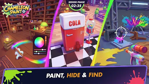 Chameleon Paint: Прятки | Игры | XWorld Chameleon Paint: Прятки | Игры | XWorld