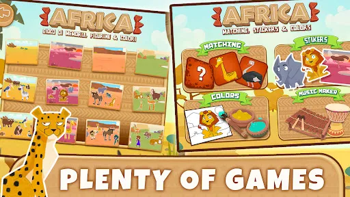 Africa Animals Games for Kids | Games | XWorld