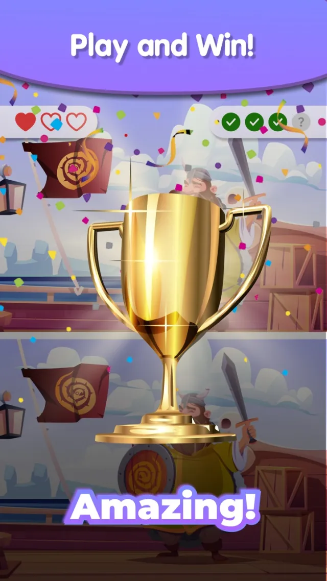 Temukan Perbedaan Gambar | เกม | XWorld