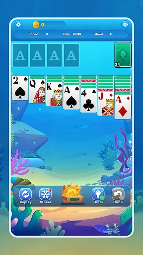 Solitaire Blue Planet | Игры | XWorld