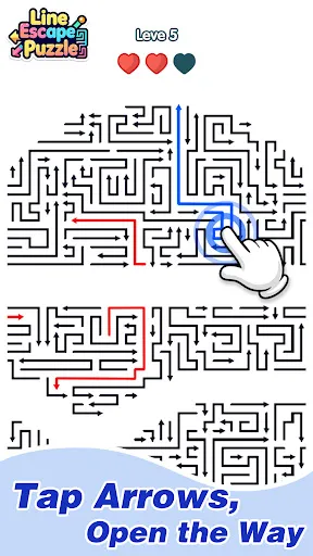 Line Escape Puzzle | Permainan | XWorld Line Escape Puzzle | Permainan | XWorld