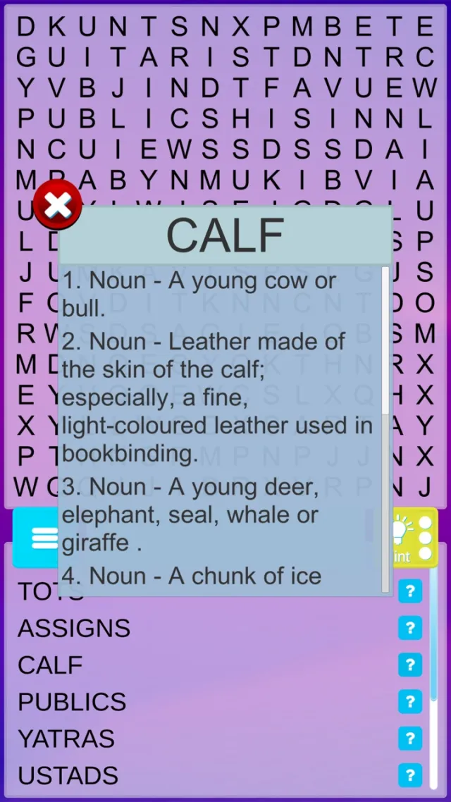 Word Search - Pastime | 游戏 | XWorld