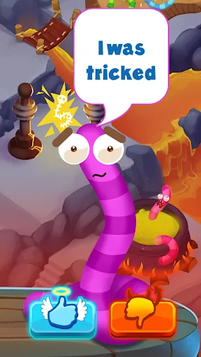 Worm out: Con sâu ăn quả táo | Games | XWorld