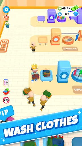 Laundry Rush - Idle Game | Игры | XWorld
