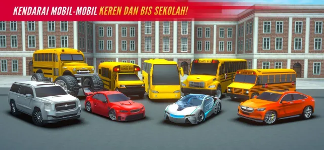 Bus Sekolah: Simulator Mobil | Permainan | XWorld