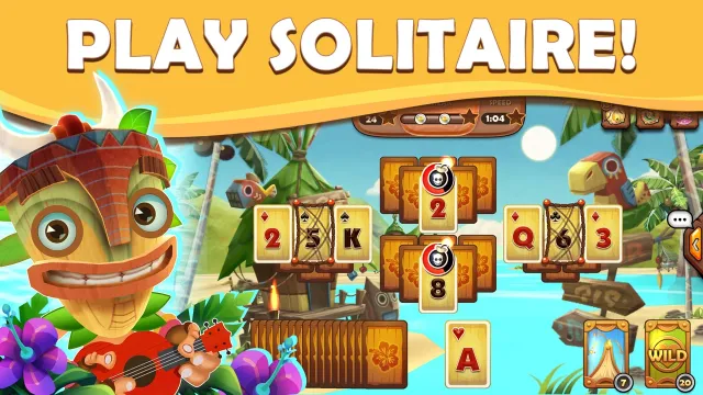 Tiki Solitaire TriPeaks | 游戏 | XWorld