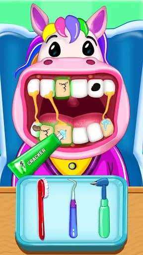 Mascota Doctor Dentista Diente | juego | XWorld