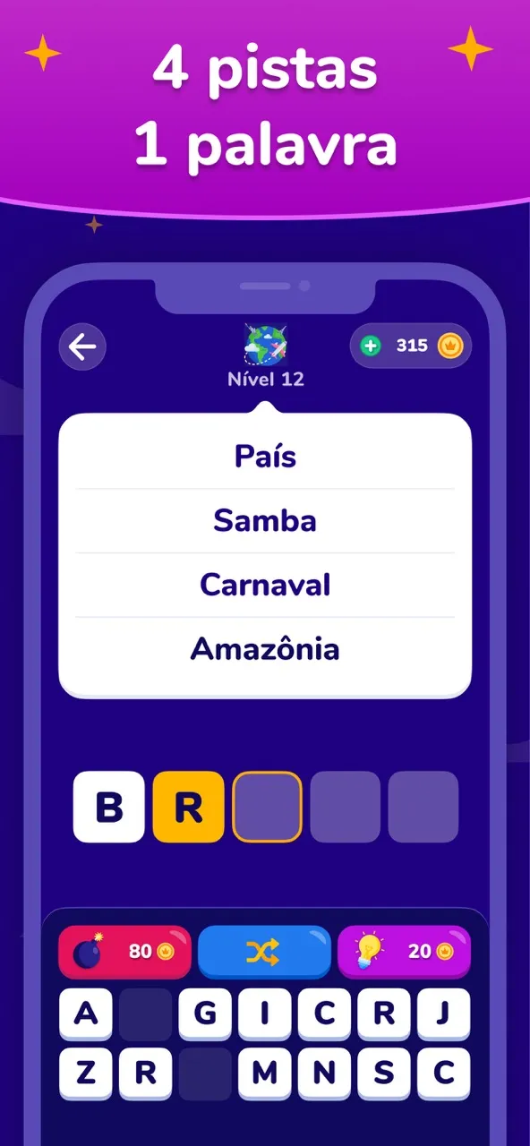 Trivia de Palavras: Words Up | Jogos | XWorld