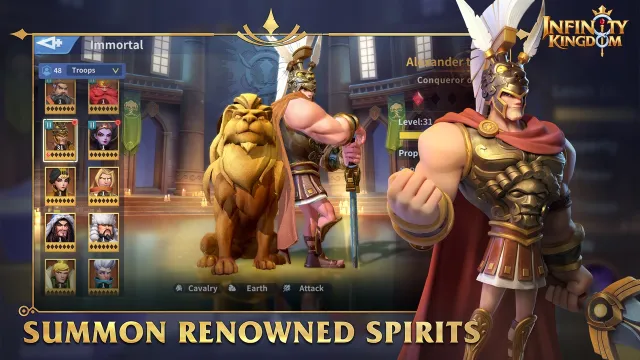 Infinity Kingdom | Permainan | XWorld