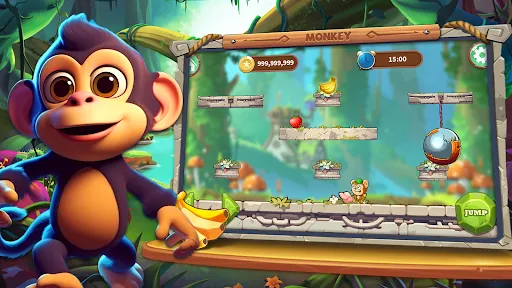 Monkey Jump Game | Permainan | XWorld