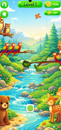 Bird Branch Sorting | 游戏 | XWorld