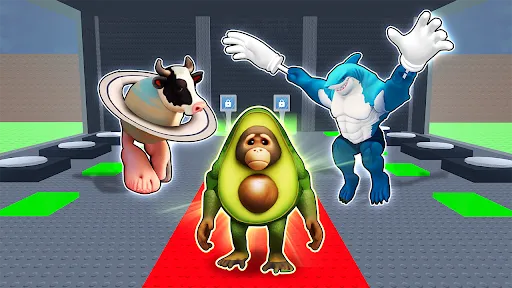 Monster Parkour: Blox Obby Run | Games | XWorld
