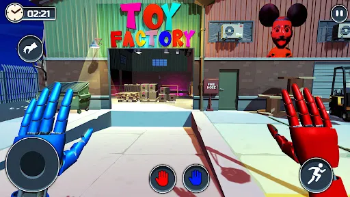 Blue Monster Scary Toy Factory | Игры | XWorld