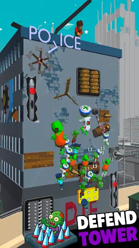 Rooftop Survival - Zombie TD | juego | XWorld