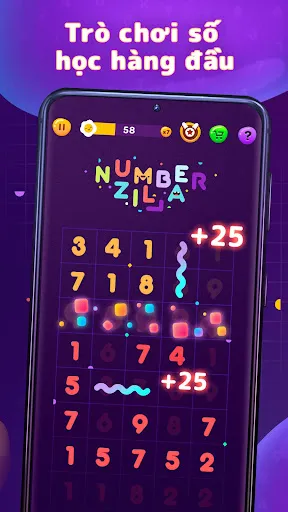 Numberzilla - Trò chơi câu đố | Games | XWorld