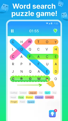 หาคําศัพท์ไม่ใช้เน็ตภาษาไทย | Games | XWorld