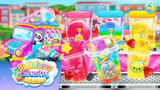 Rainbow Frozen Slushy Truck | Games | XWorld