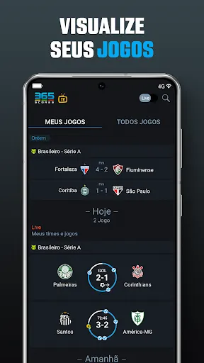 365Scores: Brasileirão ao vivo | Jogos | XWorld